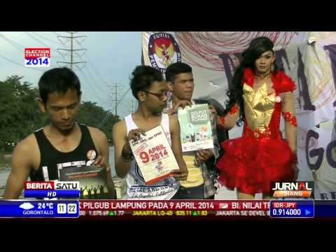 Aksi Dukungan Pemilu Damai Digelar