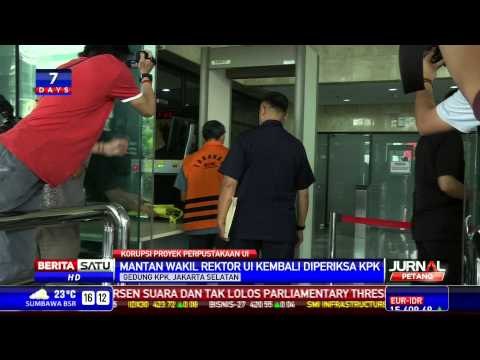 Mantan Wakil Rektor UI kembali Diperiksa KPK