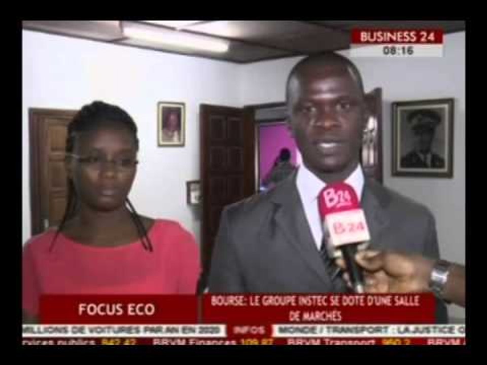 Business 24 /Focus Eco - Bourse : Le groupe INSTEC se dote d'une salle de marchés