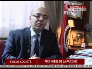 Business 24 / Focus Société -  Prix nobel de la paix 2015