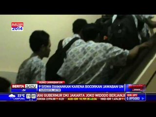 Diduga Bocorkan Jawaban UN, 9 Siswa Diringkus