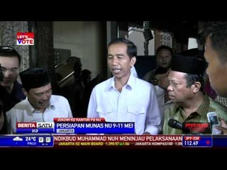 Jokowi Berkunjung ke Kantor Pusat PBNU