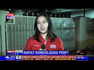 Rapat Konsolidasi PDIP di Teuku Umar