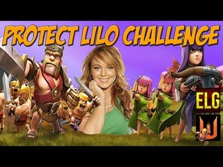Protect Lindsay Lohan Challenge Part 3/3 | All Female Attack | Clash of Clans