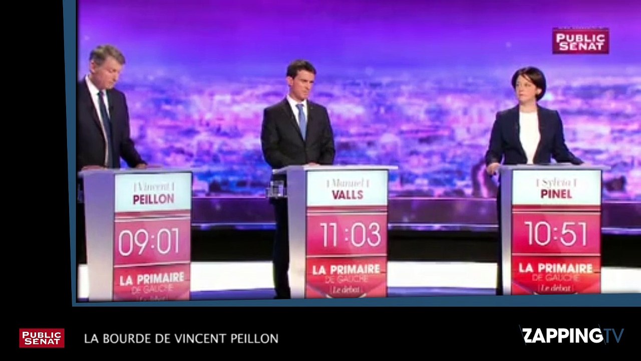 Primaire à gauche : Vincent Peillon commet une bourde sur "l'origine musulmane" (vidéo)