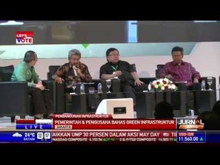 Pemerintah dan Pengusaha Bahas Konsep Infrastruktur Hijau