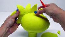 PEANUTS WOODSTOCK!! How to Make a Play-Doh Surprise Egg!! With Snoopy!