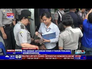 Hercules Divonis 3 Tahun Penjara