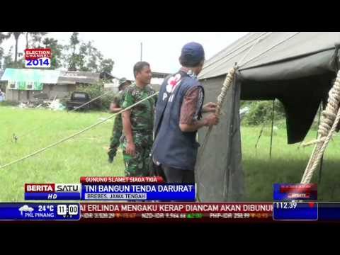 Kodim Brebes Dirikan Tenda Darurat