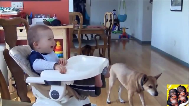 Прикольный детский смех