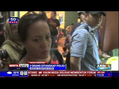 Polres Medan Gerebek Kampung Narkoba di Medan