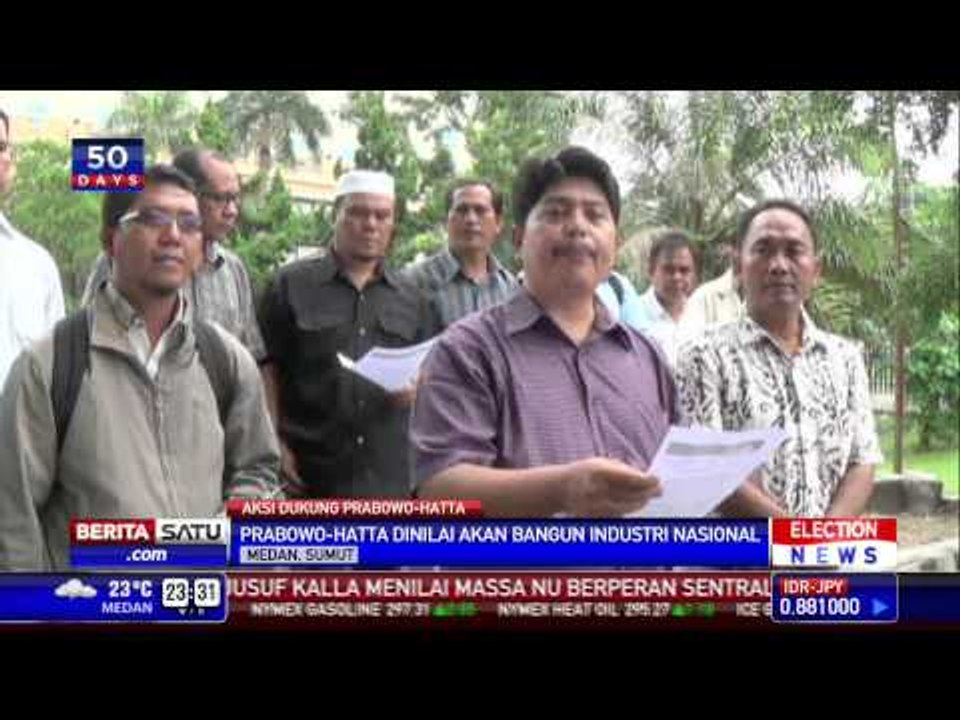 Aliansi Aktivis Sumut Dukung Prabowo-Hatta