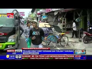 Pengumuman Kelulusan Diwarnai Aksi Corat-coret