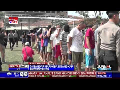 Polres Bogor Bekuk 26 Bandar Narkoba