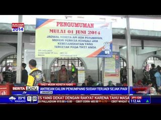 Tiket KA untuk Keberangkatan 21-29 Juli Ludes