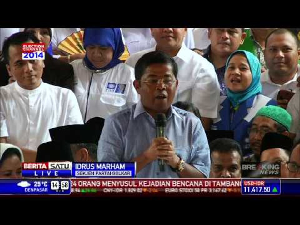 PBB dan Golkar Dukung Prabowo-Hatta