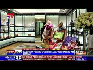 Victoria Beckham Promosi Produk Aksesorisnya di Jakarta