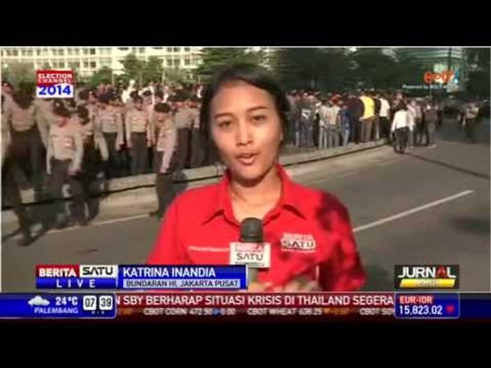 Polda Metro Jaya dan KPU Gelar Simulasi Kerusuhan Pilpres