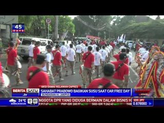 Ketika Relawan Jokowi dan Prabowo Bertemu