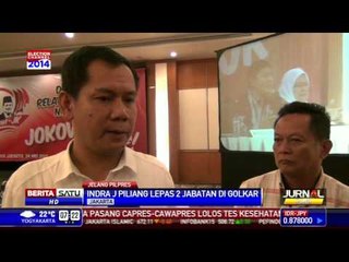 Dukung Jokowi-JK, Indra Lepas 2 Jabatan di Golkar