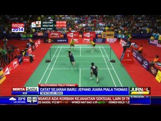 Jepang Cetak Sejarah Juarai Piala Thomas