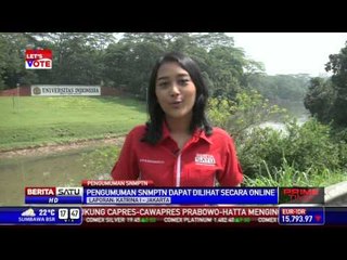 Pengumuman Hasil Seleksi PTN Secara Online