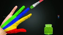 Learning Colors Body Painting Video for Children | Paint Colors Finger Learn Colours