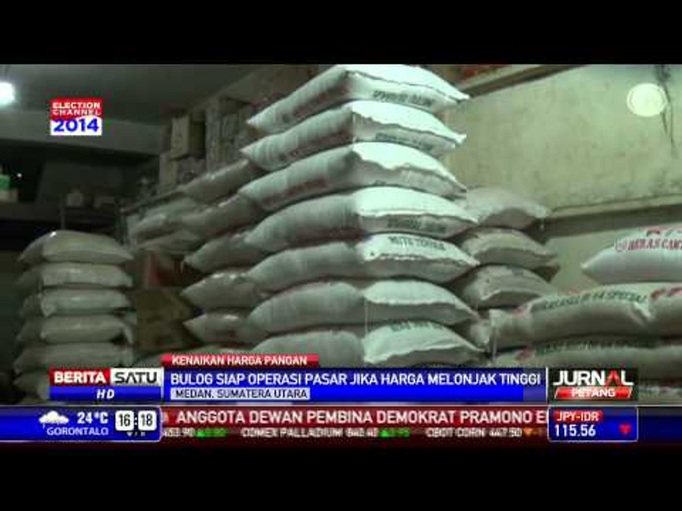 Harga Beras Melambung Tinggi, Bulog Siap Operasi Pasar