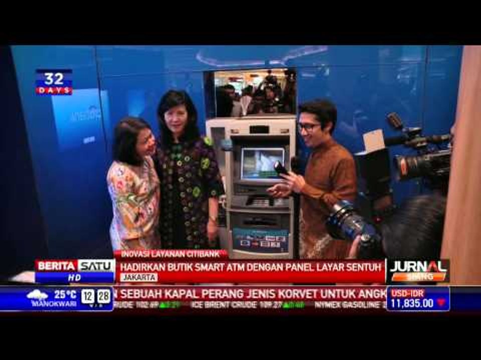 Citibank Rilis Smart ATM dengan Panel Layar Sentuh