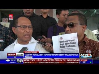 Sebut Prabowo Psikopat, Hendropriyono Dilaporkan ke Polisi