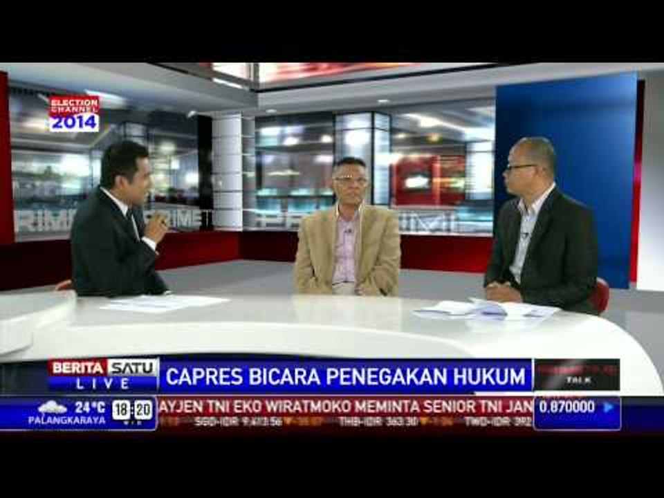 Dialog: Capres Bicara Penegakan Hukum #2