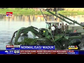 Pemprov DKI Uji Coba Mesin Pembersih Waduk