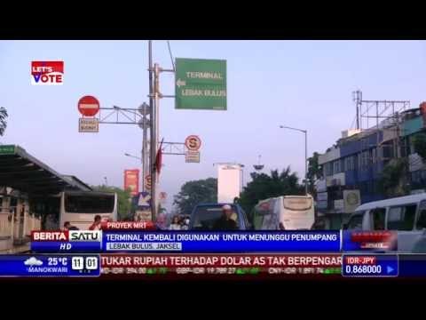 Pembangunan Stasiun Layang MRT di Lebak Bulus Molor