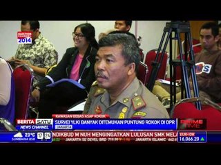 YLKI: Soal Rokok, Gedung DPR Paling Tak Sehat