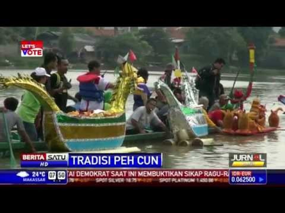 Warga Tionghoa Tangerang Gelar Tradisi Peh Cun