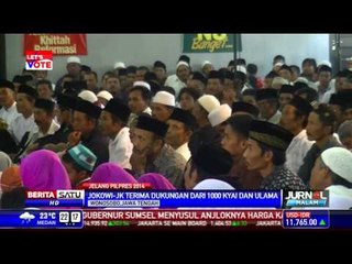 Jokowi-JK Dapat Dukungan 1000 Kiai di Wonosobo