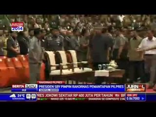 SBY Pimpin Rakornas Pemantapan Pilpres di Sentul