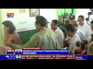 Jokowi-JK Temui Sultan HB X di Keraton Yogya