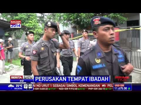 Massa Rusak Rumah yang Dijadikan Tempat Ibadah