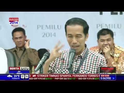 Pidato Jokowi Saat Penentuan Nomor Urut