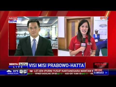 Prabowo Paparkan Visi Misi di Depan Kader Demokrat