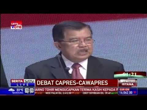 Debat Capres 2014: Penyampaian Visi Misi