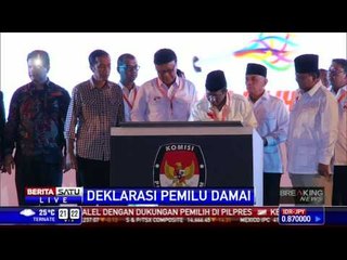 下载视频: Prabowo-Hatta dan Jokowi-JK Teken Deklarasi Pemilu Damai