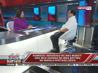 SONA: One-on-one with DILG Sec. Robredo on Manila Hostage Crisis