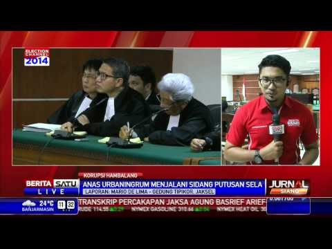 Anas Urbaningrum Jalani Sidang Putusan Sela