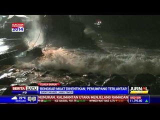 Cuaca Buruk, Pelabuhan Ketapang Ditutup Lagi