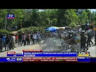 Demo Menuntut Keadilan di Kantor Bupati Kampar Rusuh