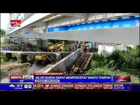 PT KAI Kebut Pengerjaan Jalur Ganda Cirebon