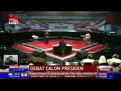 Debat Capres 2014: Visi Ekonomi Jokowi vs Prabowo