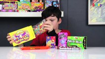 British kid trying American candy & chocolate! The Ditzy Channel